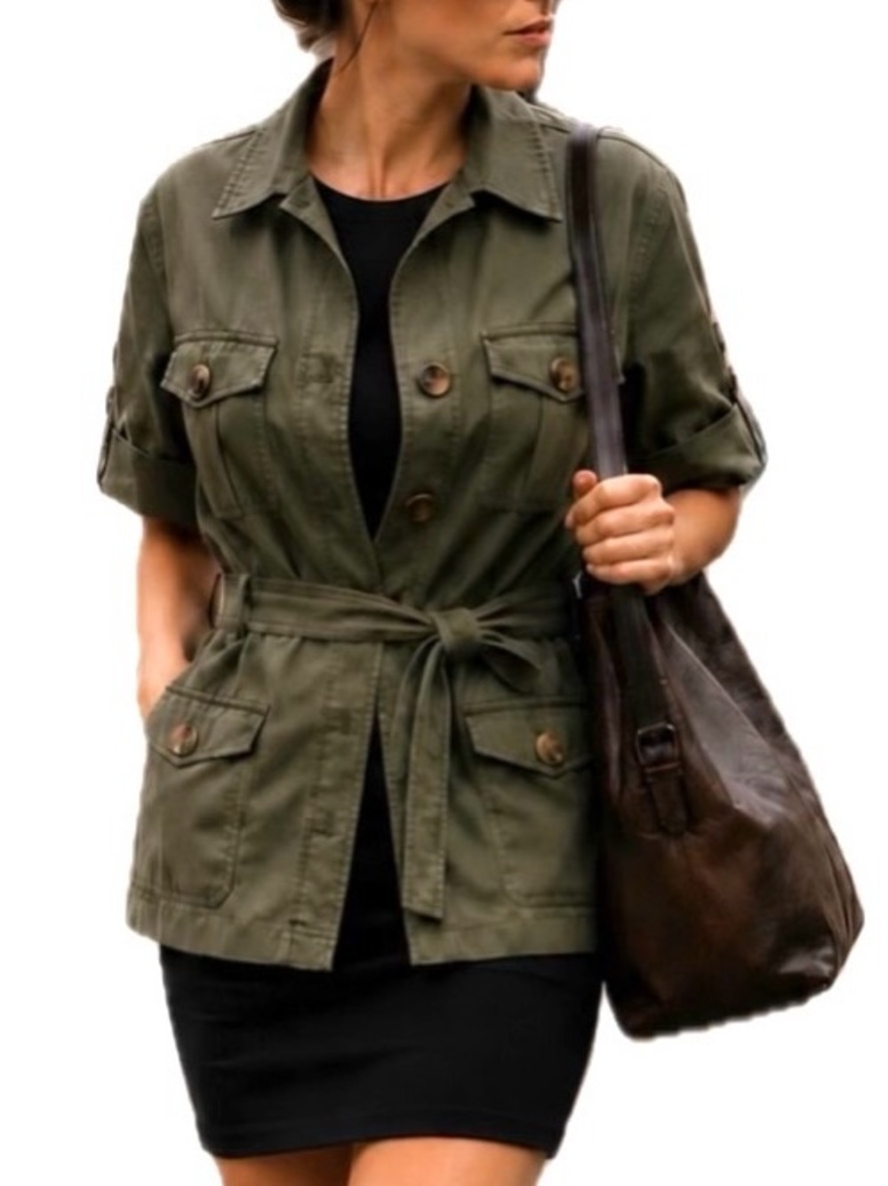 Kenneth‎ Cole Reaction Utility Jacket. Size 10
